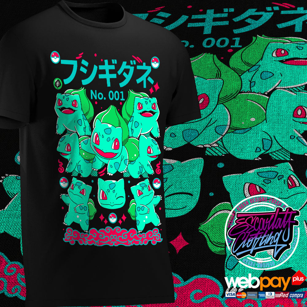 POLERA BULBASAUR - POKEMON