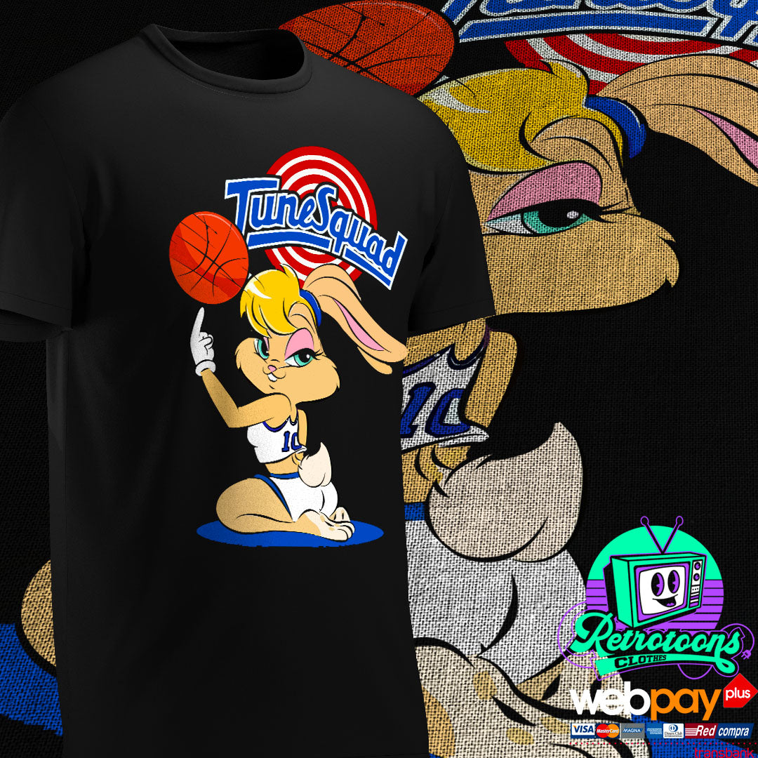 POLERA LOLA BUNNY TUNESQUAD - RETROTOONS