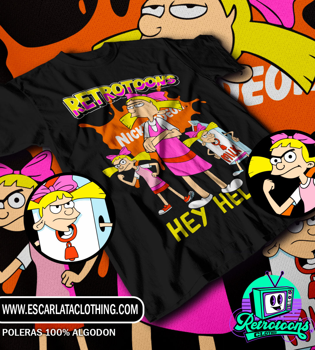 POLERA HEY HELGA G. PATAKI - RETROTOONS