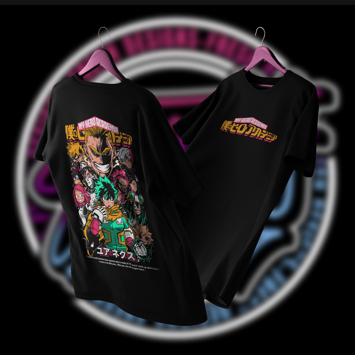 POLERA MY HERO ACADEMIA