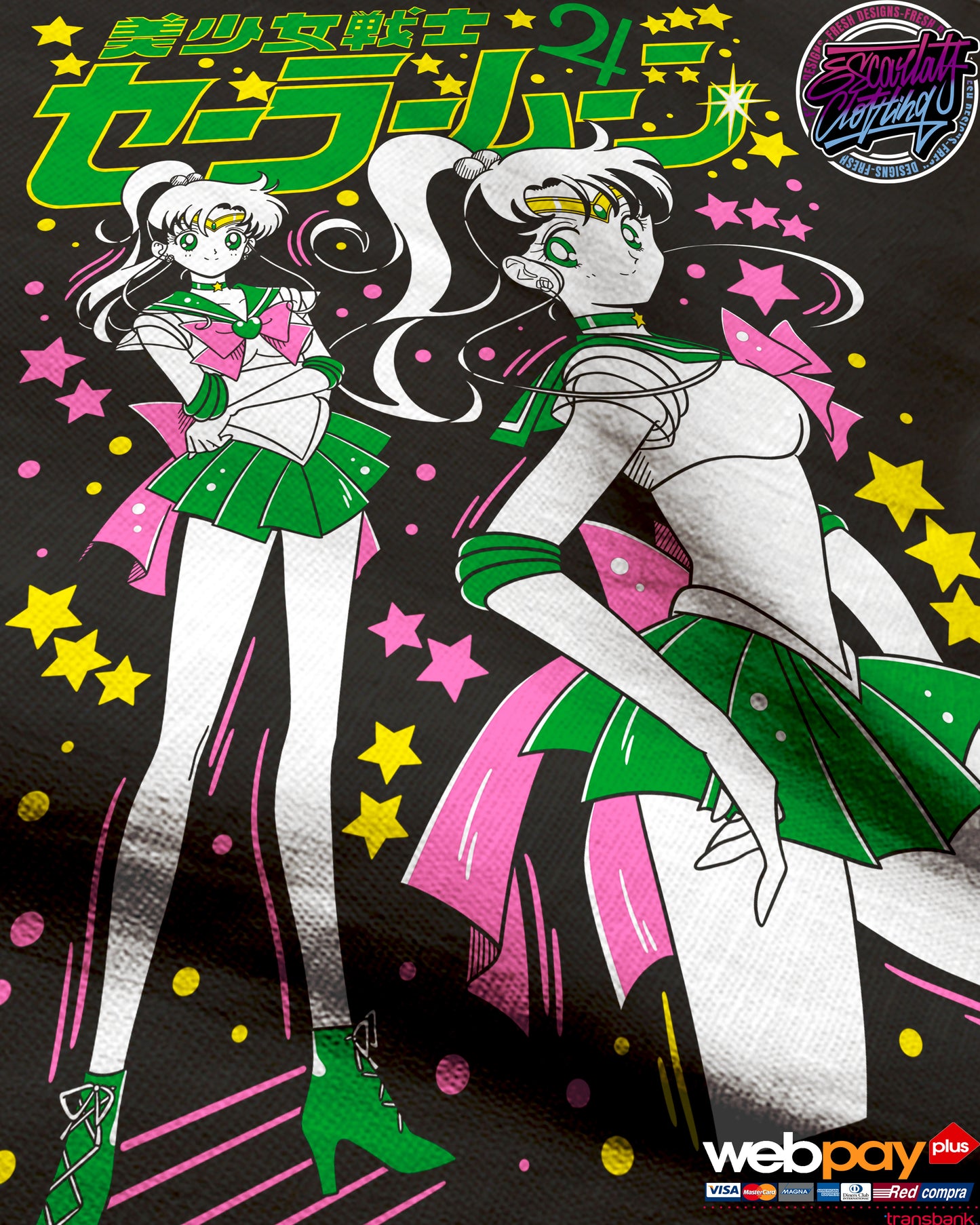 POLERA SAILOR JUPITER - SAILORMOON
