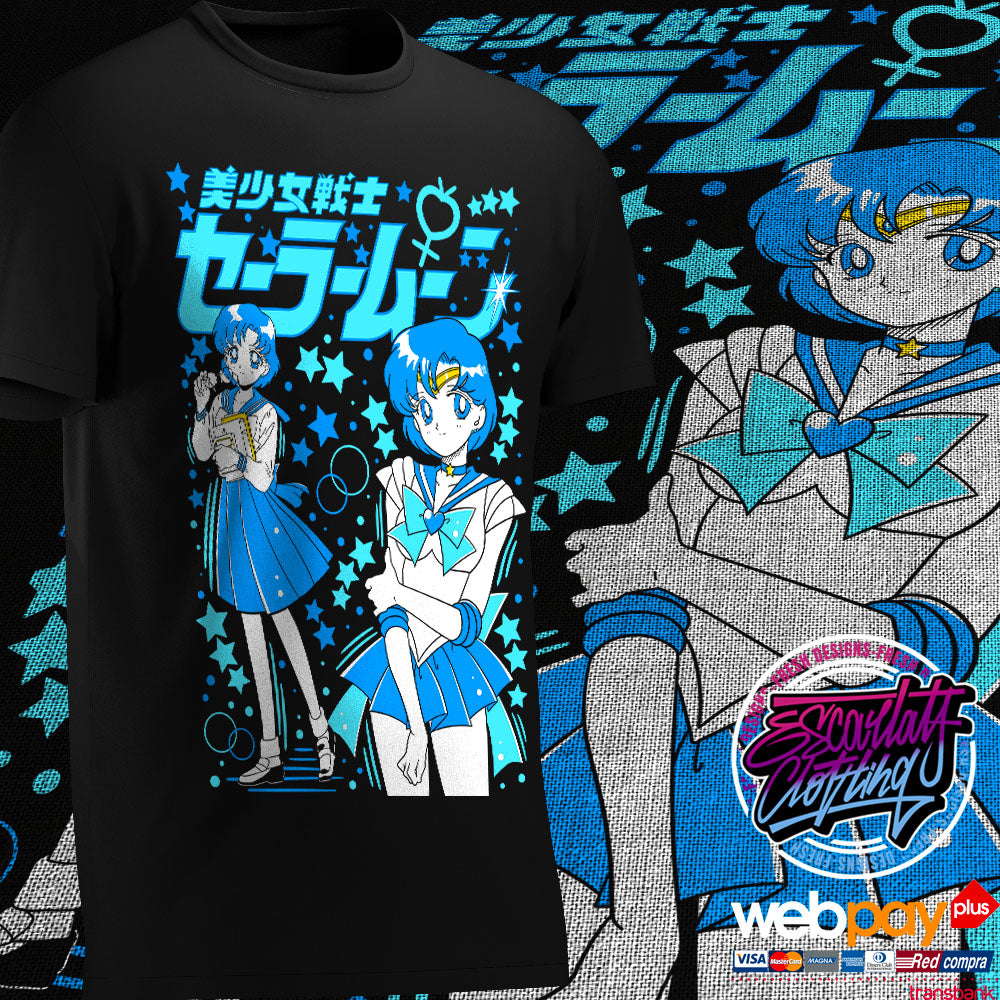 POLERA SAILOR MERCURY - SAILORMOON