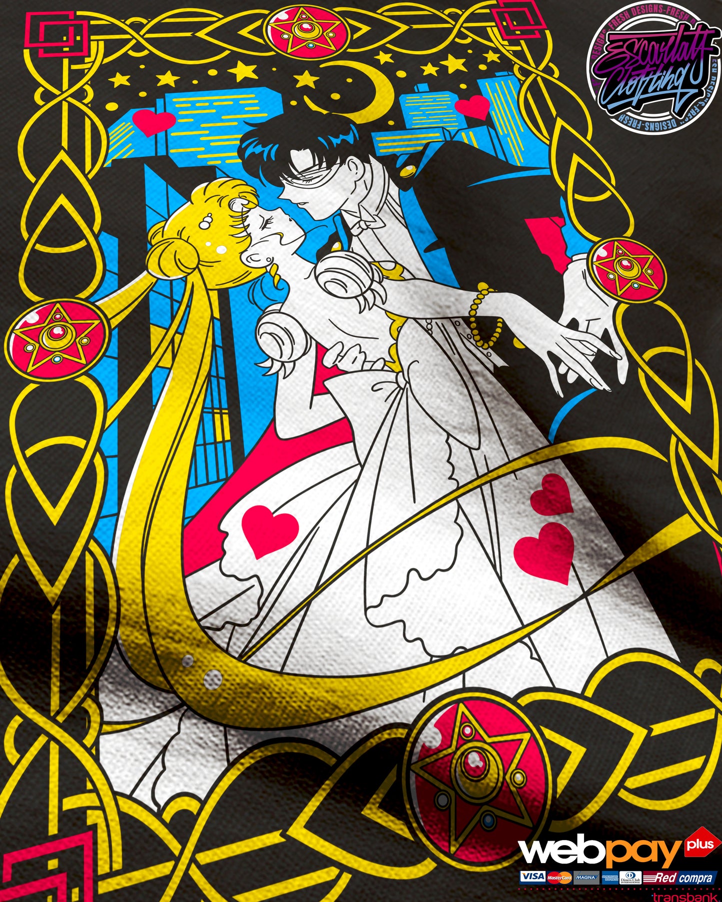 POLERA SERENA & DARIEN - SAILORMOON