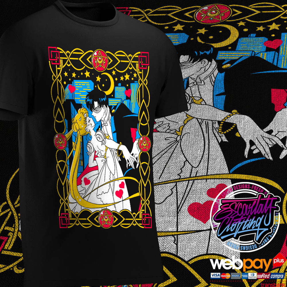 POLERA SERENA & DARIEN - SAILORMOON
