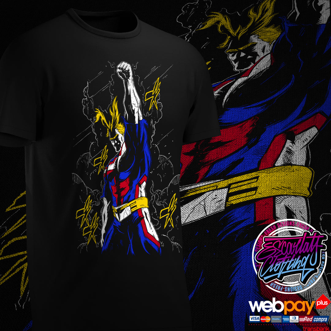POLERA ALL MIGTH - MY HERO ACADEMIA