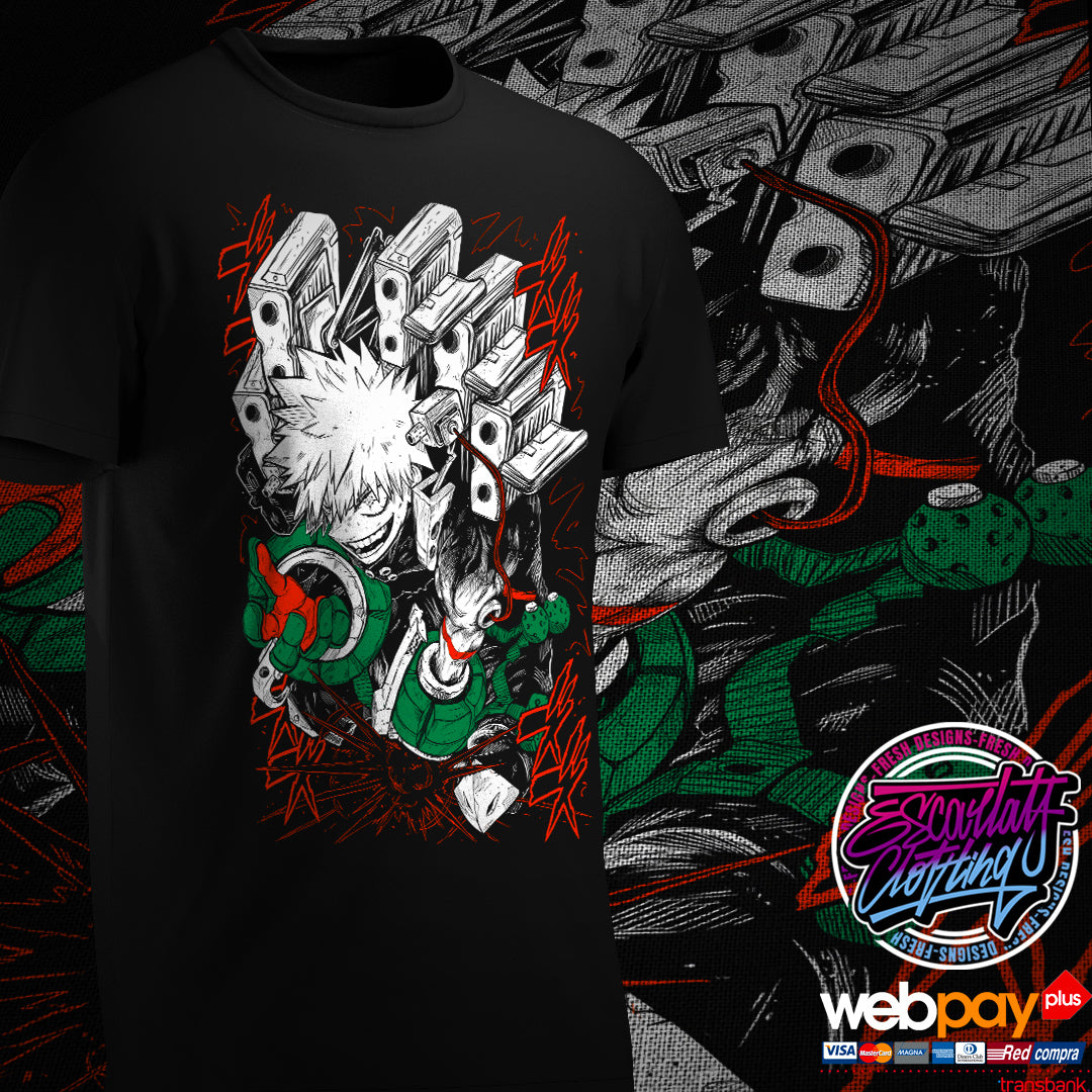 POLERA BAKUGO BASIC 2 - MY HERO ACADEMIA