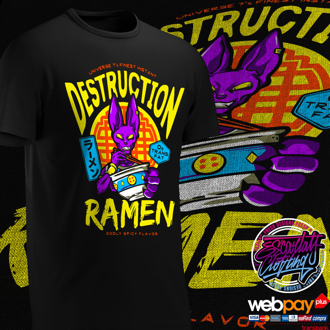 POLERA BILLS RAMEN - DRAGONBALL SUPER