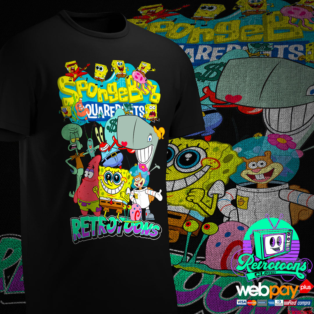 POLERA BOB ESPONJA - RETROTOONS