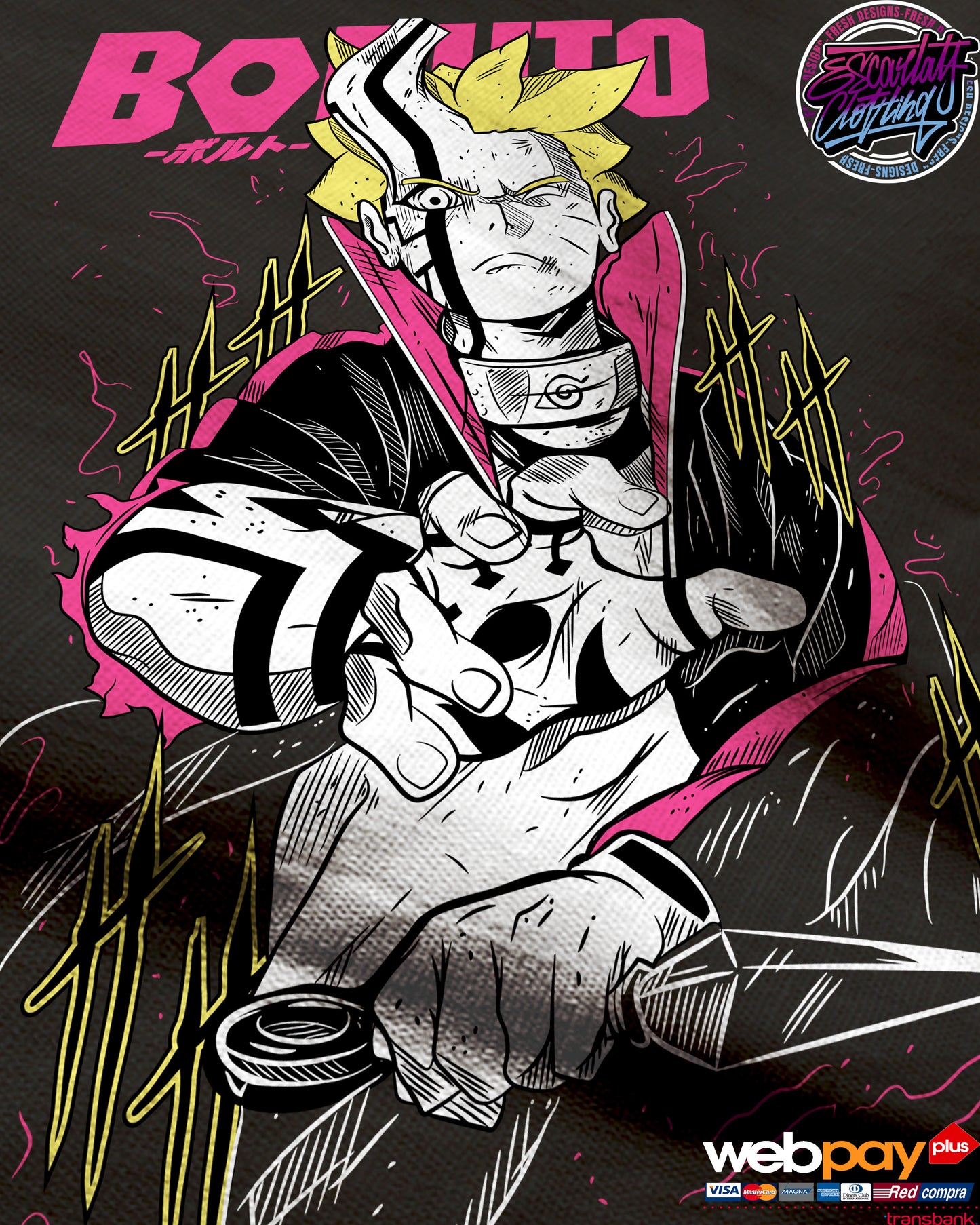 POLERA BORUTO