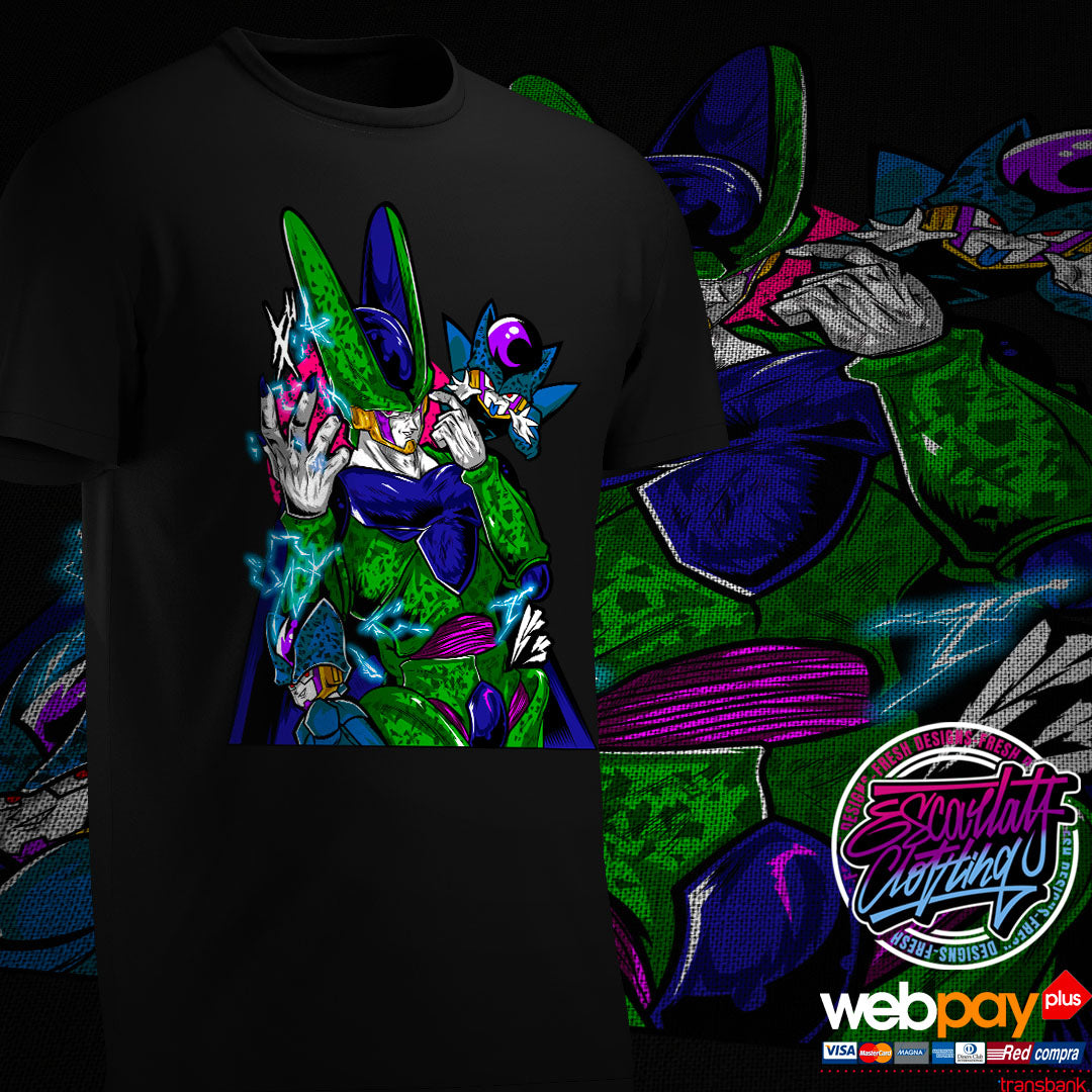 POLERA CELL Y CELLS JRS - DRAGONBALL Z