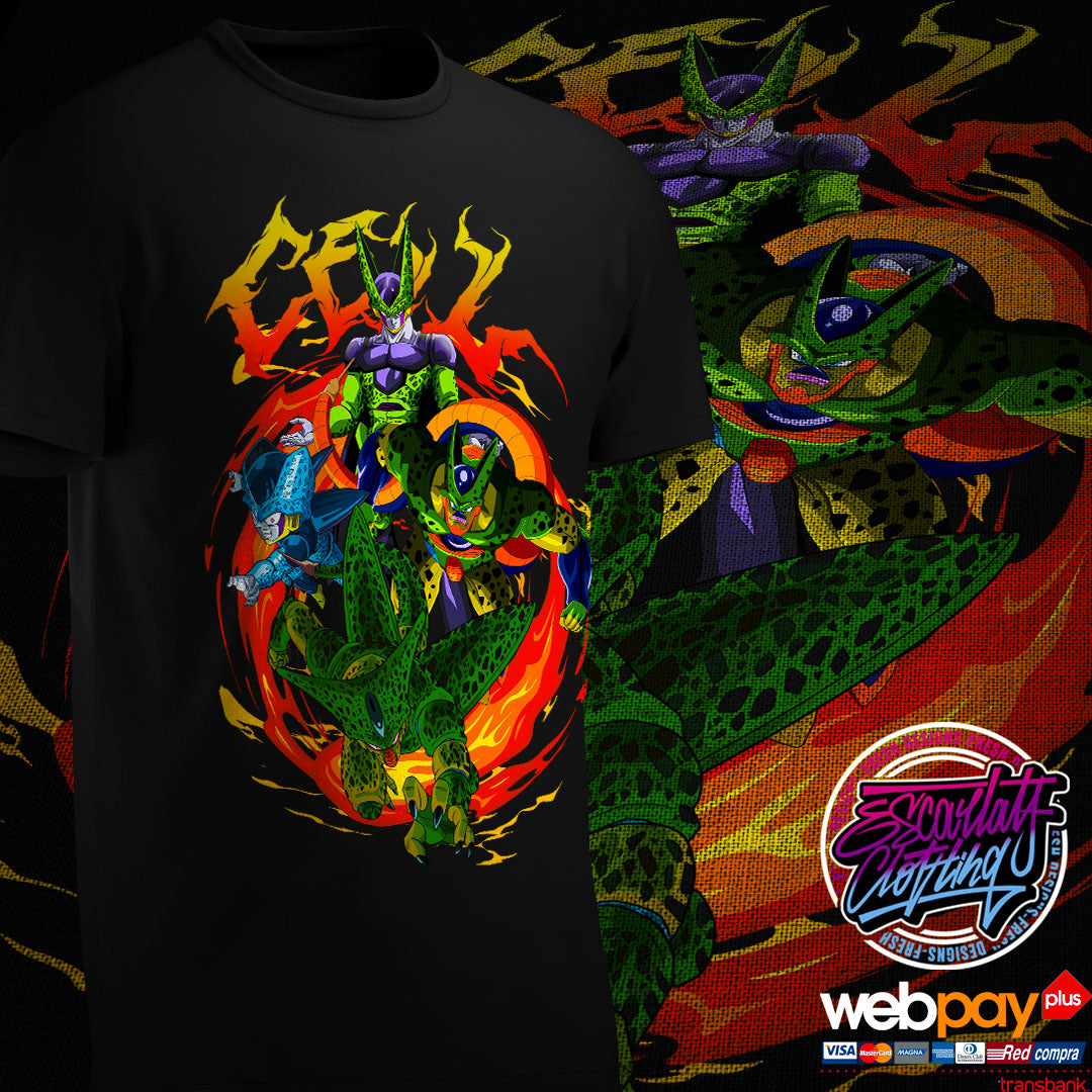 POLERA CELL - DRAGONBALL Z