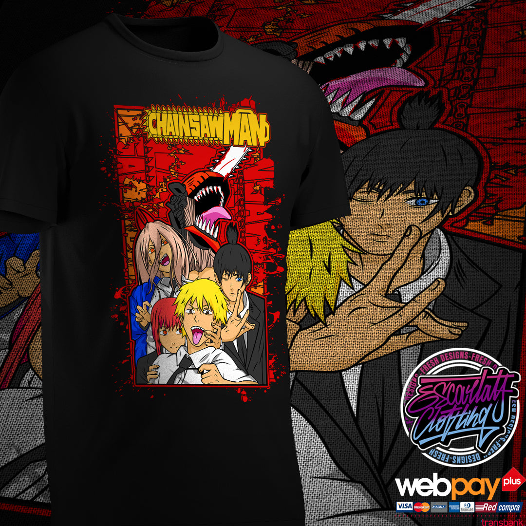 POLERA CHAINSAWMAN COLOR 4 - CHAINSAWMAN