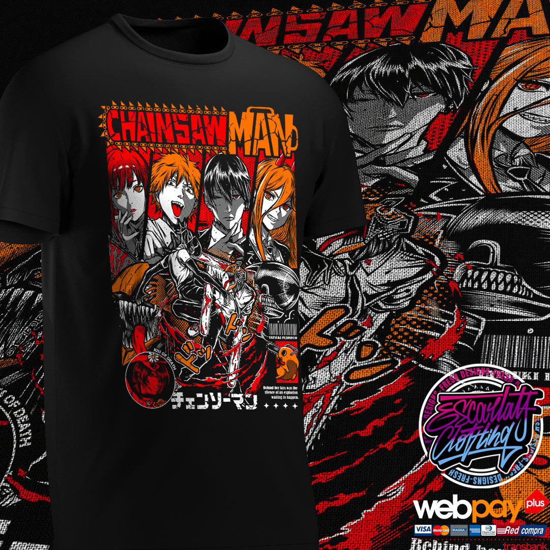 POLERA CHAINSAWMAN COLECCION 2025