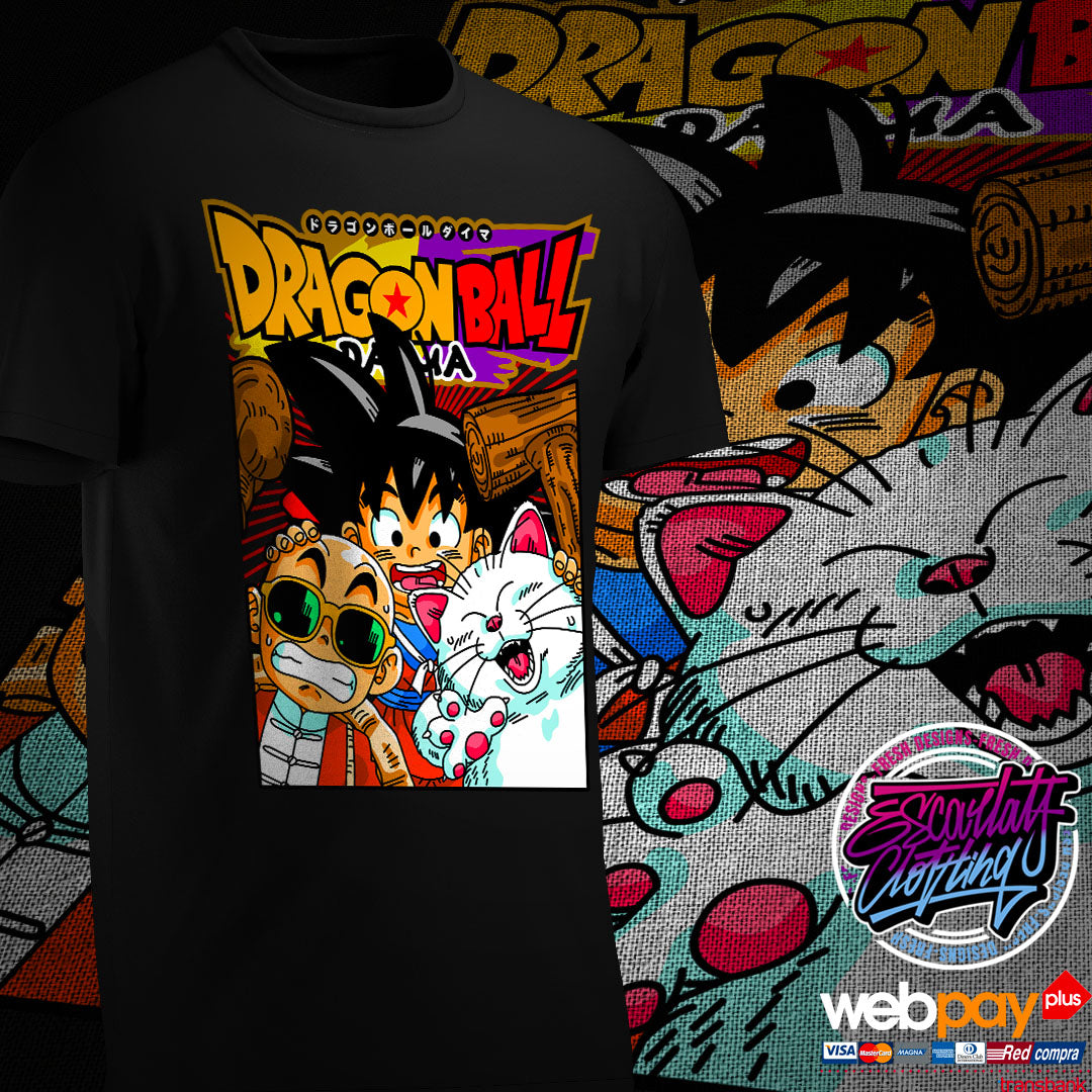 POLERA GOKU ROSHI Y KARIN KIDS - DRAGONBALL DAIMA
