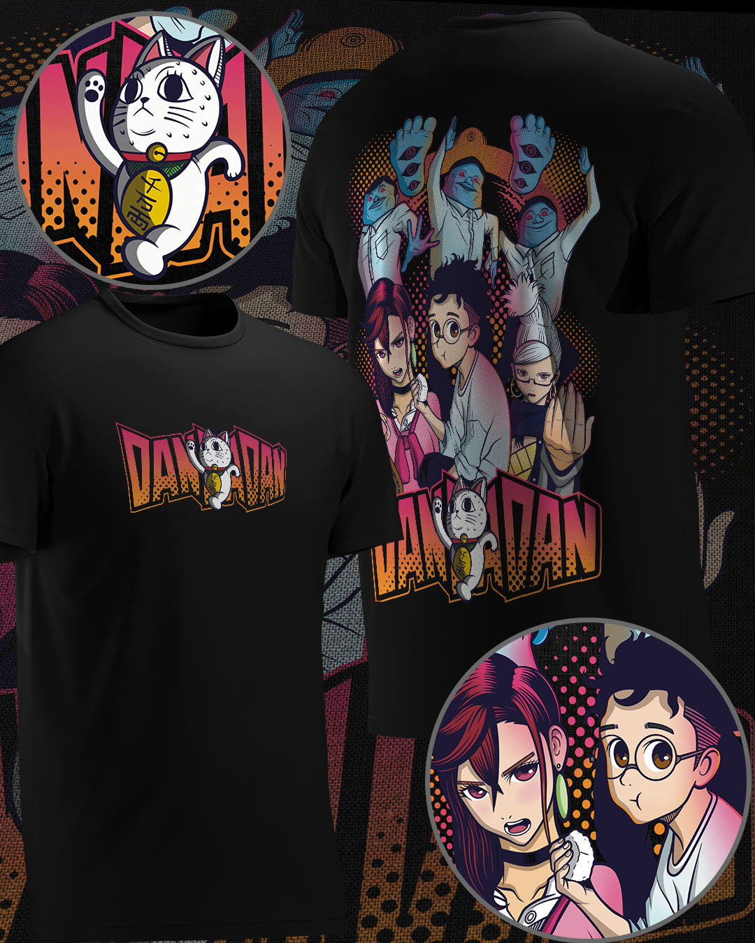 POLERA DANDADAN FULLCOLOR
