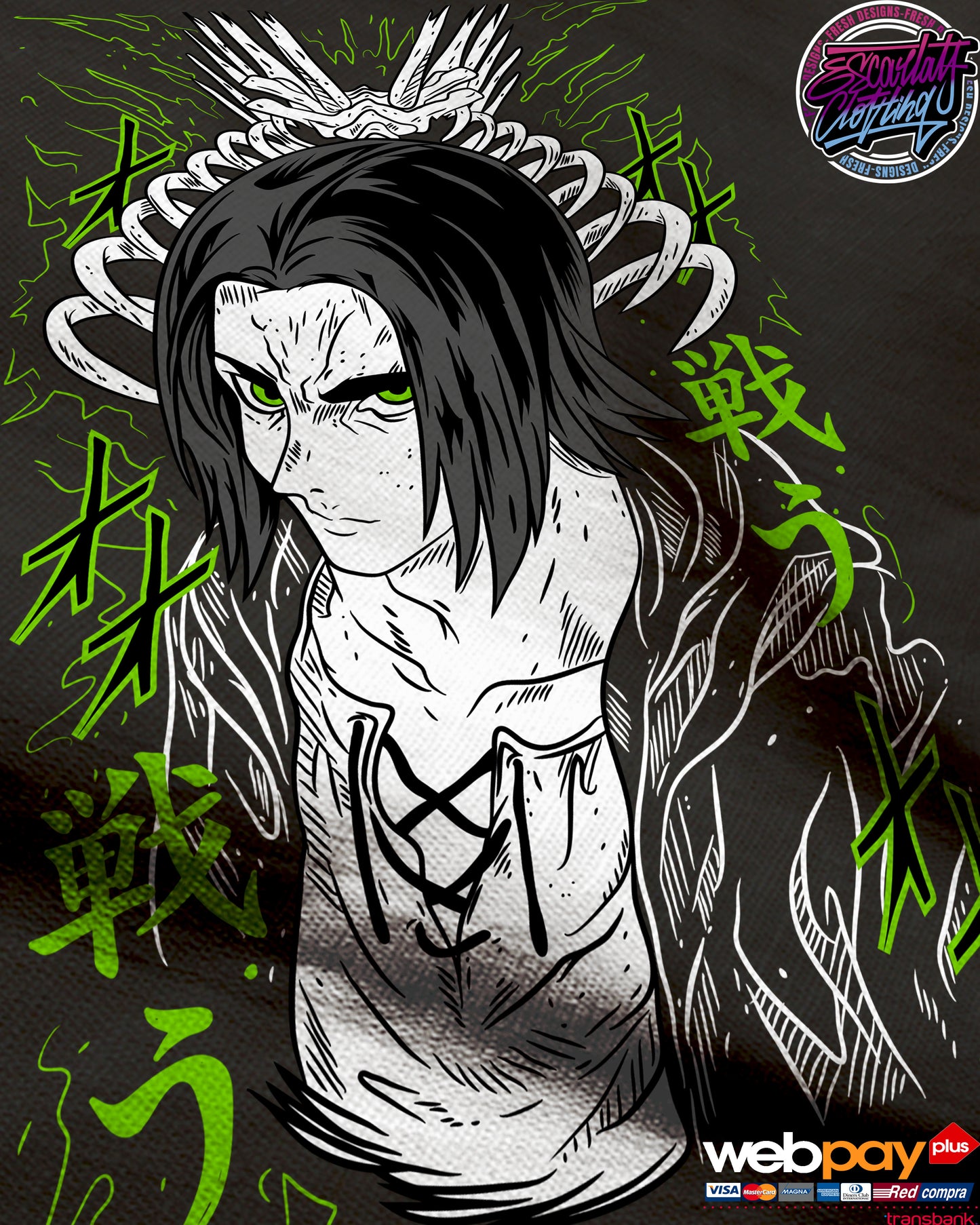 POLERA EREN - SHINGEKI NO KYOJIN