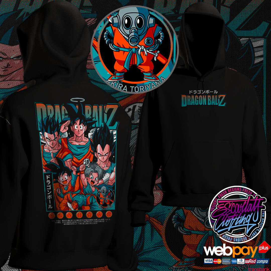 HOODIE FAMILIA SAIYAJIN - DRAGONBALL Z