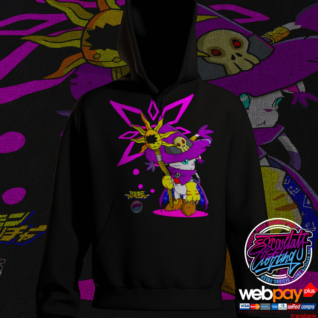 HOODIE GATOMON DE WIZARDMON - DIGIMON ADVENTURE