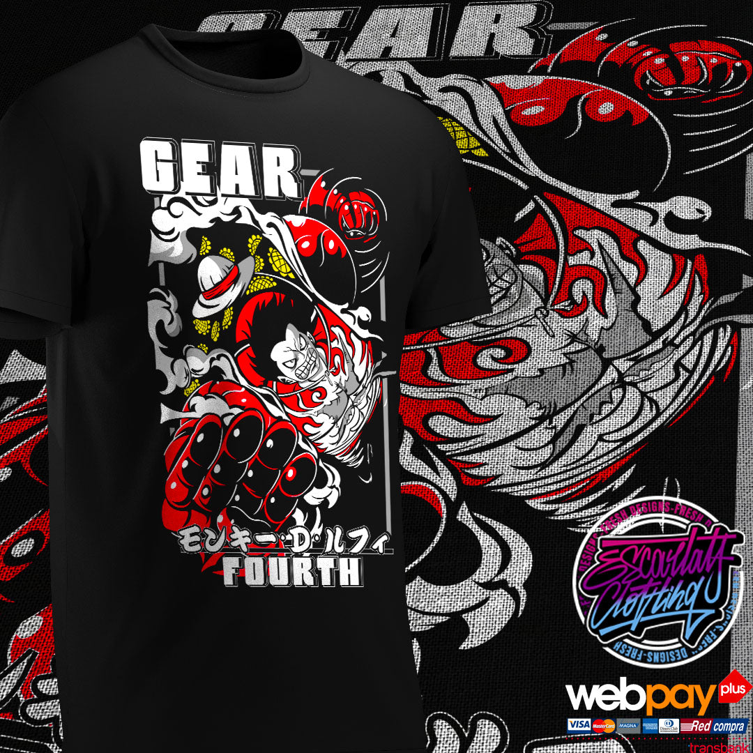POLERA LUFFY GEAR FOURTH - ONE PIECE