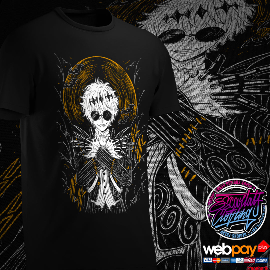 POLERA GOJO HALLOWEEN BASIC - JUJUTSU KAISEN