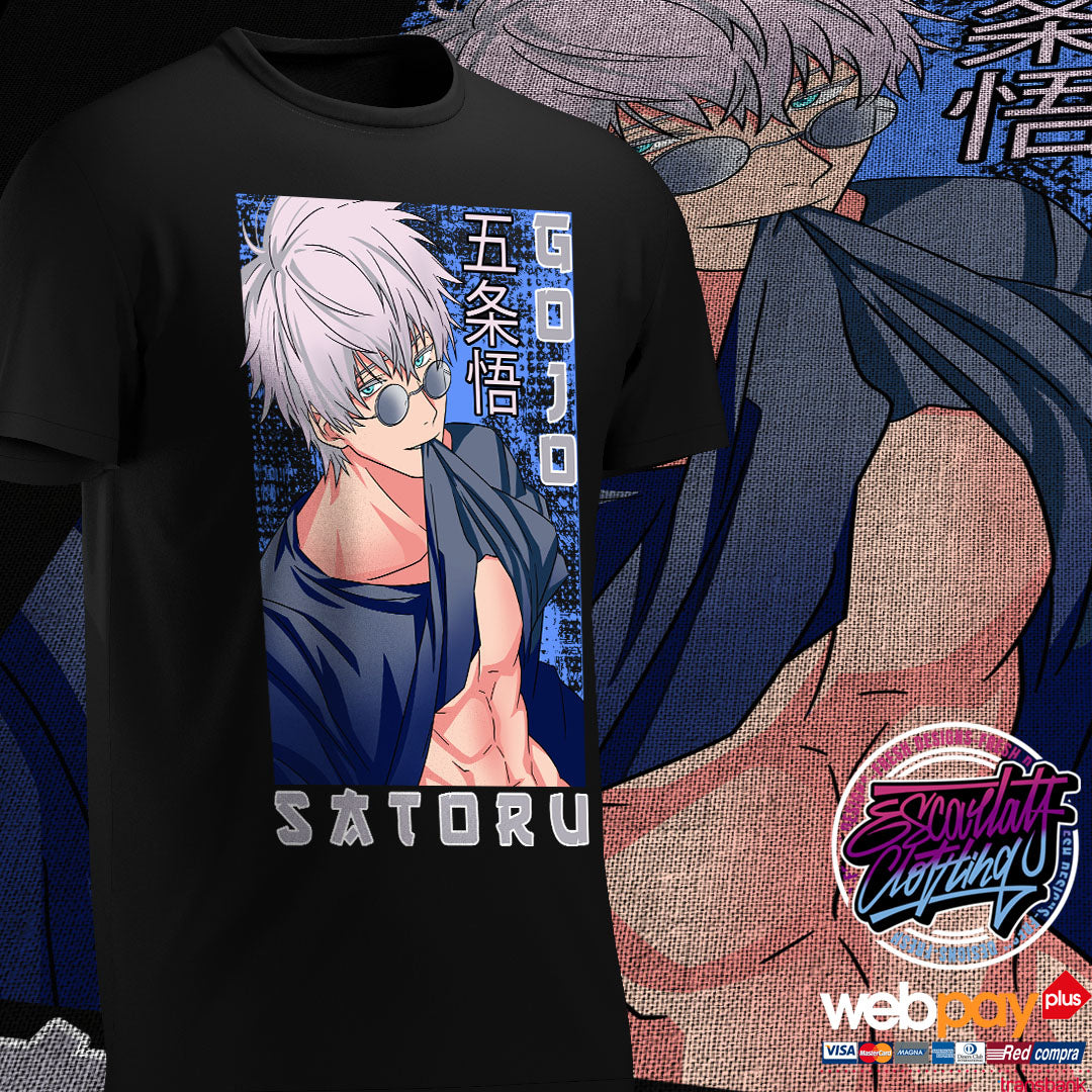 POLERA GOJO SATORU SUGAR - JUJUTSU KAISEN
