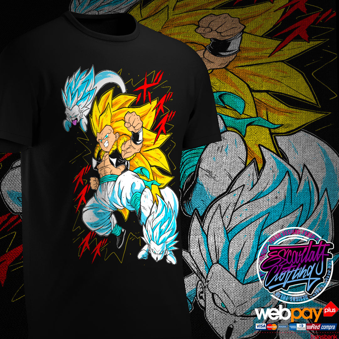 POLERA GOTENKS SSJ3 EXCLUSIVO - DRAGONBALL Z