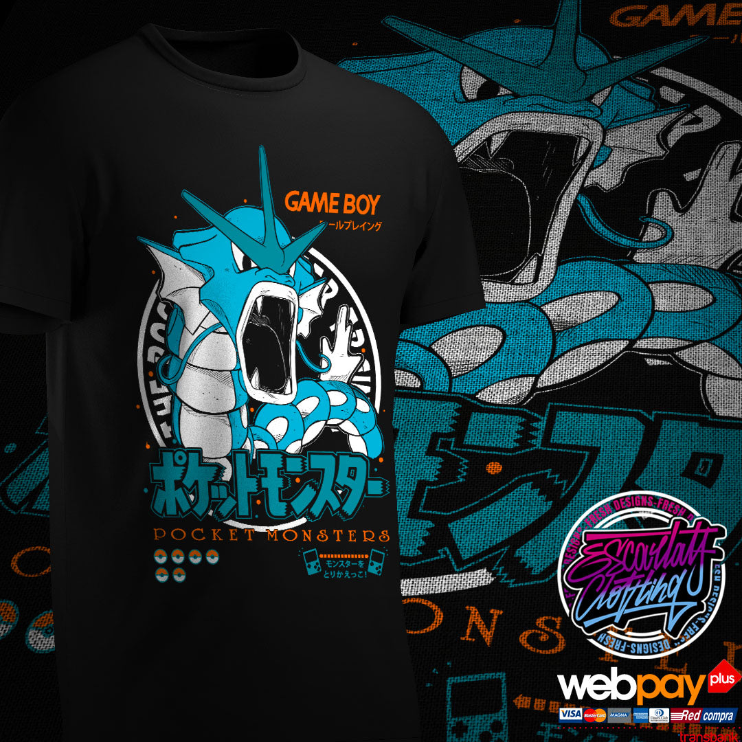 POLERA GYARADOS - POKEMON