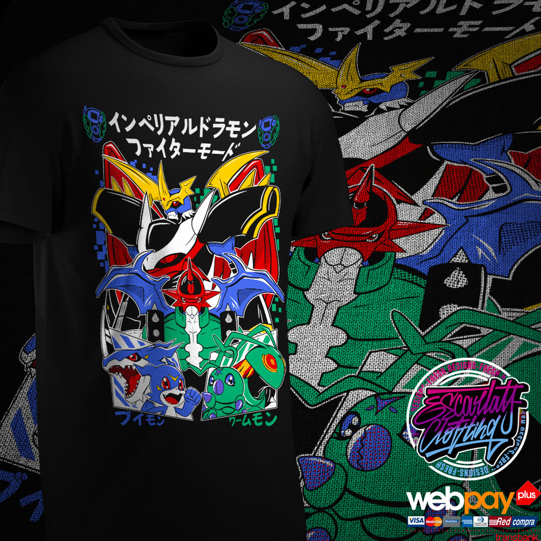 POLERA IMPERIALDRAMON - DIGIMON