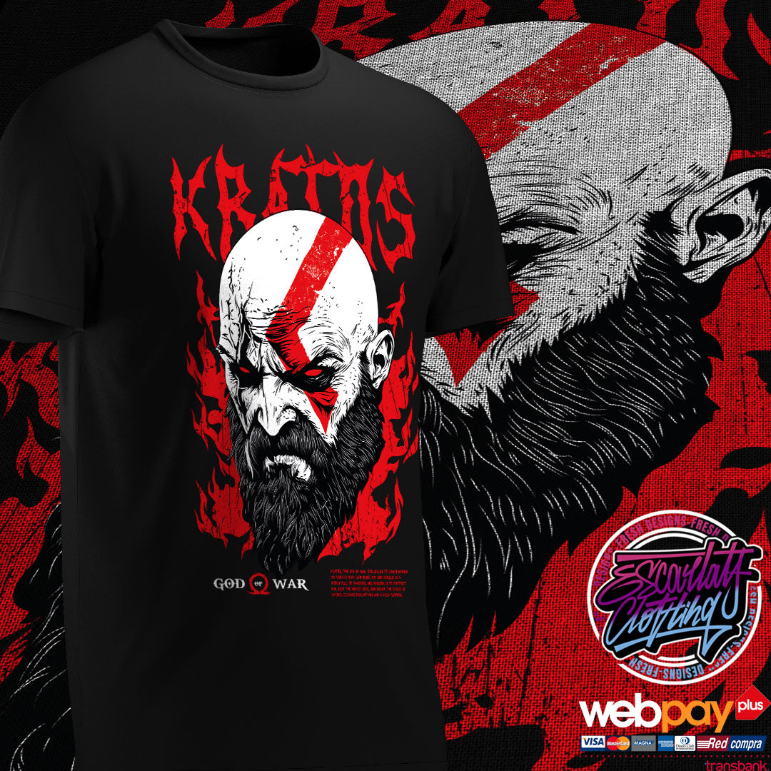 POLERA KRATOS - GAMES