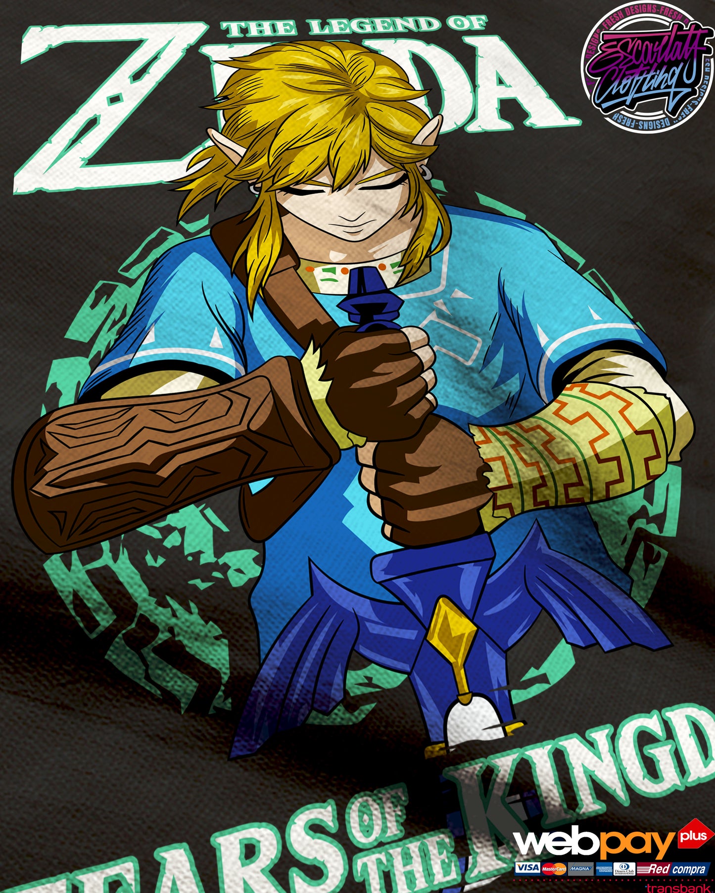 POLERA LINK - ZELDA GAME
