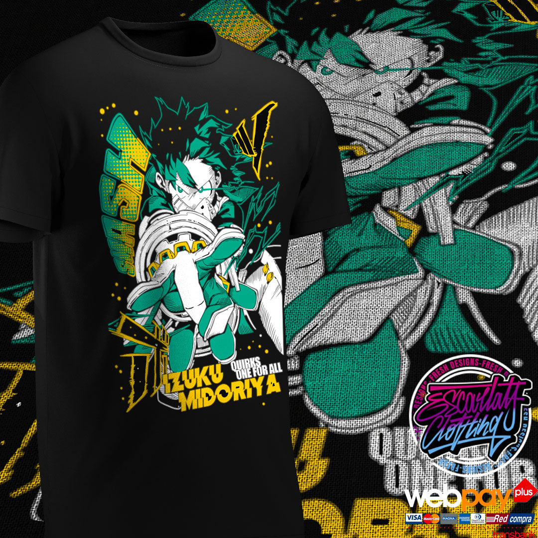 POLERA MIDORIYA 3 - MY HERO ACADEMIA