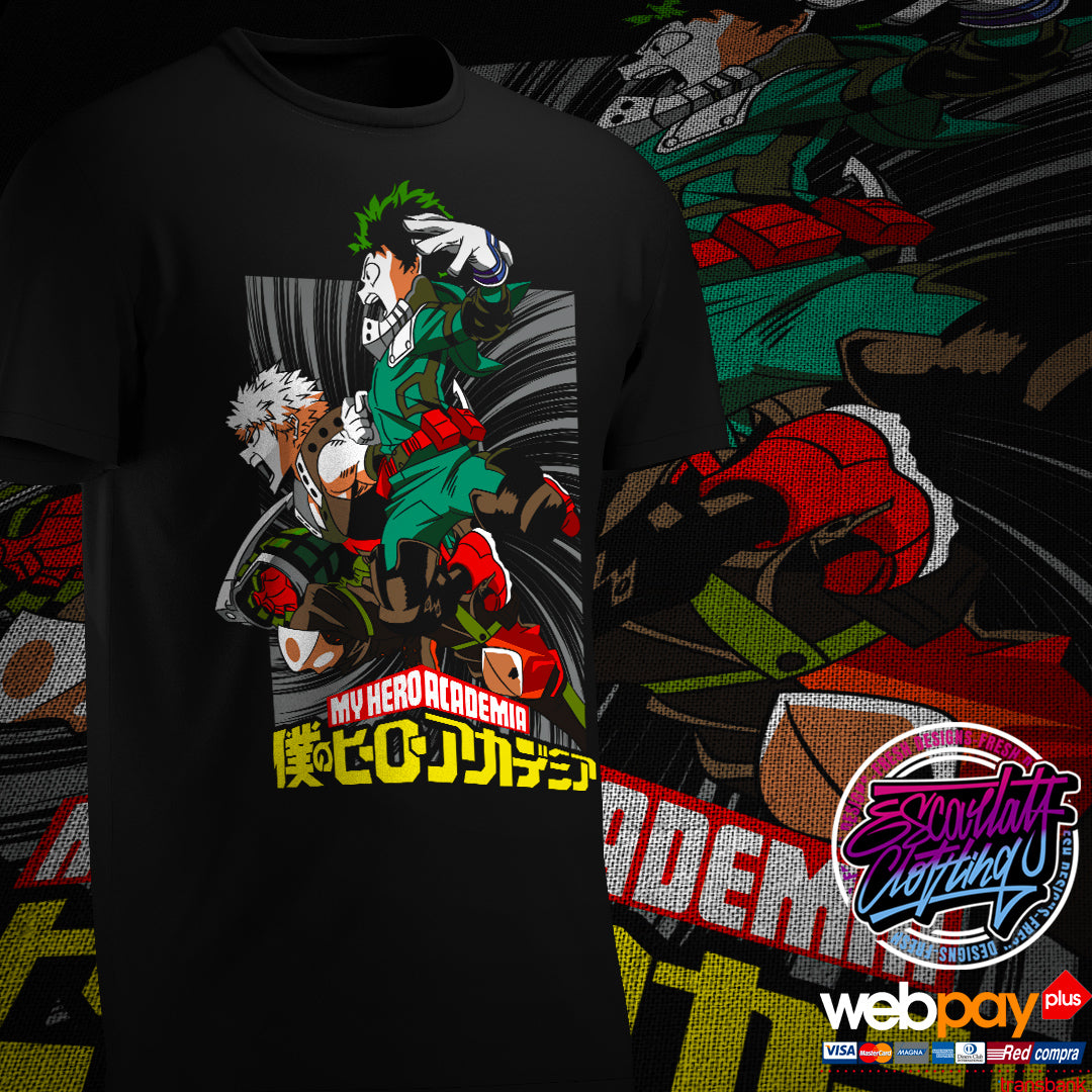 POLERA MY HERO ACADEMIA 2