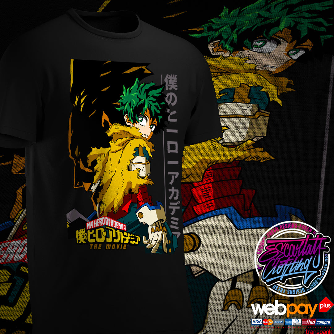 POLERA MIDORIYA COLOR 2 - MY HERO ACADEMIA