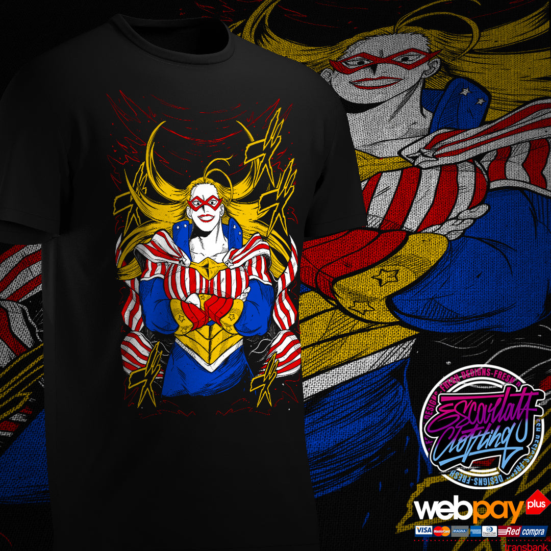 POLERA STAR AND STRIPE - MY HERO ACADEMIA