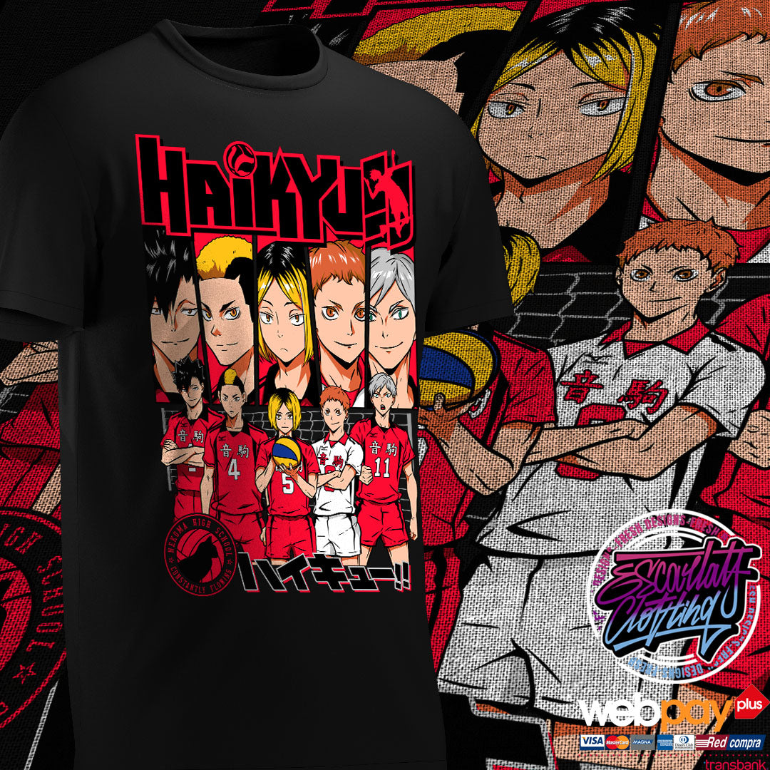 POLERA NEKOMA - HAIKYUU