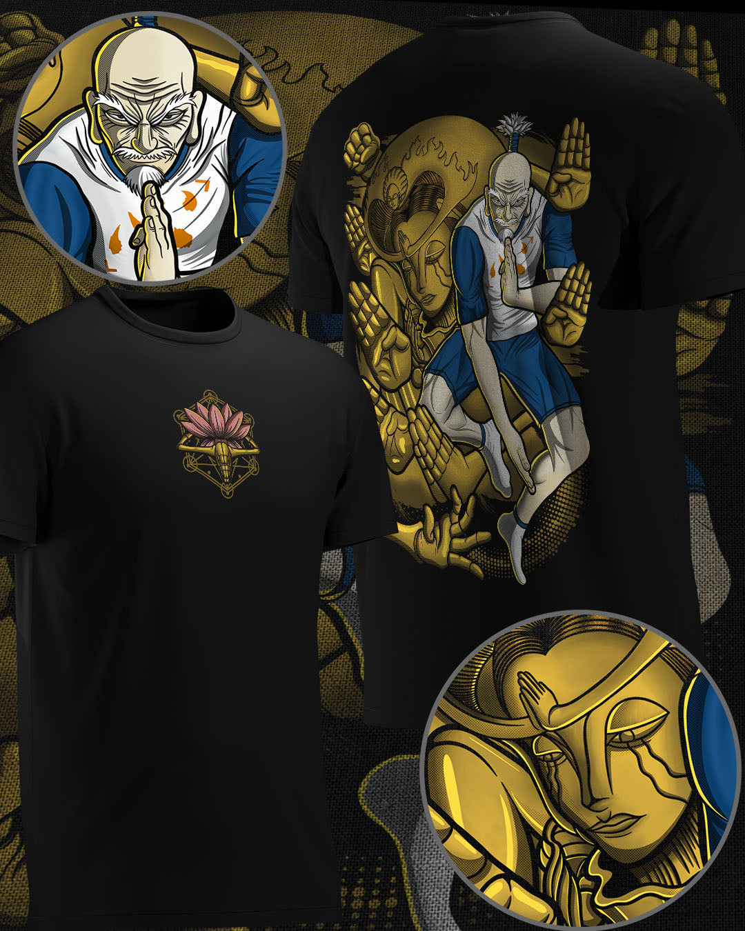 POLERA NETERO - HUNTER X HUNTER