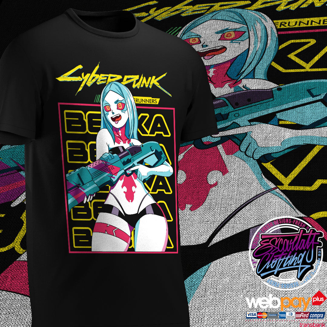 POLERA REBECCA WAIFU 4 - CYBERPUNK