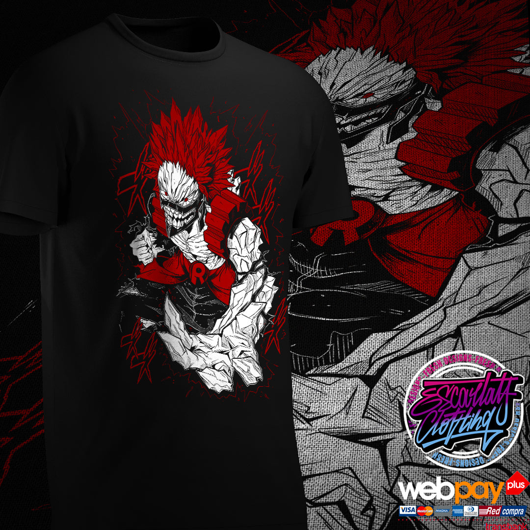 POLERA RED RIOT - MY HERO ACADEMIA