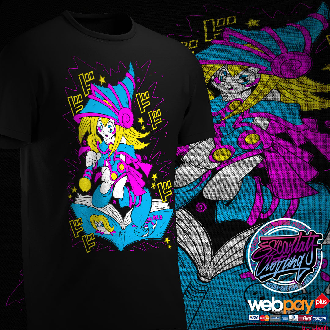 POLERA CHICA MAGA OSCURA TOON - YUGIOH