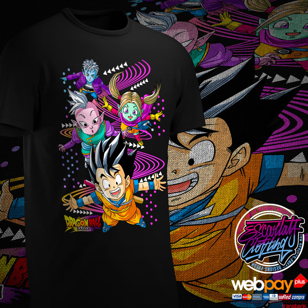 POLERA DRAGONBALL DAIMA 3 - DRAGONBALL DAIMA