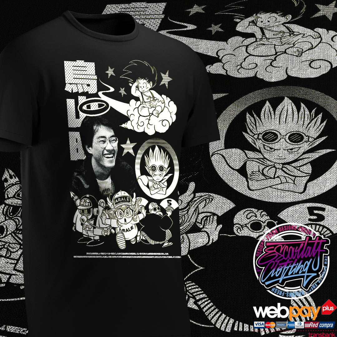 POLERA AKIRA TORIYAMA - DRAGONBALL