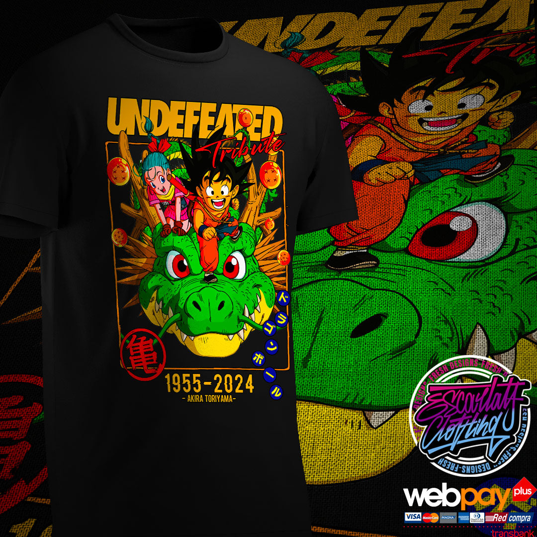 POLERA GOKU & BULMA - DRAGONBALL