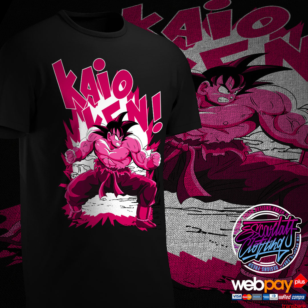POLERA GOKU KAIOKEN - DRAGONBALL Z