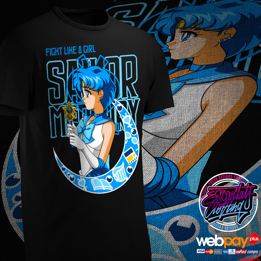 POLERA SAILOR MERCURY COLOR - SAILORMOON