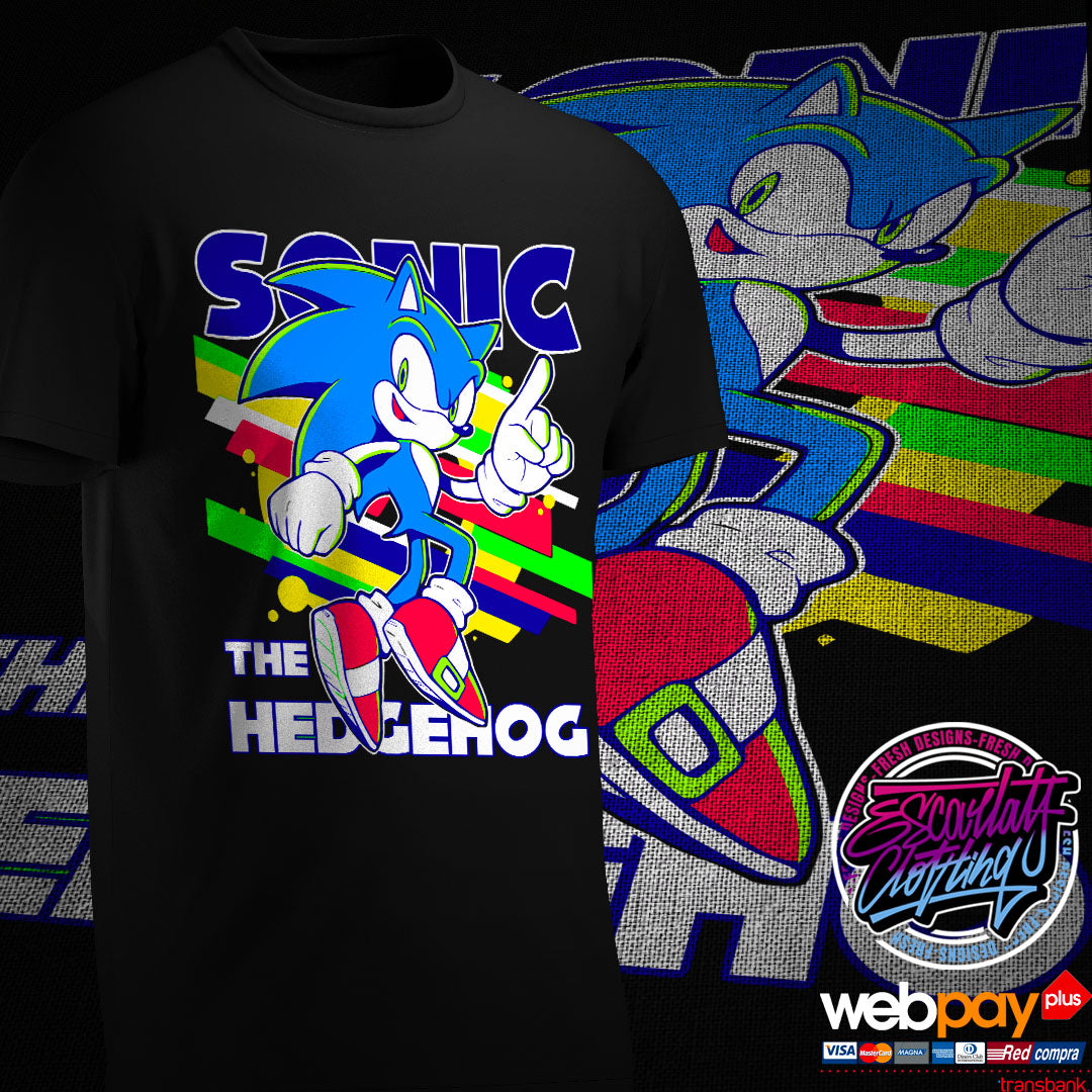 POLERA SONIC 2 - GAMES