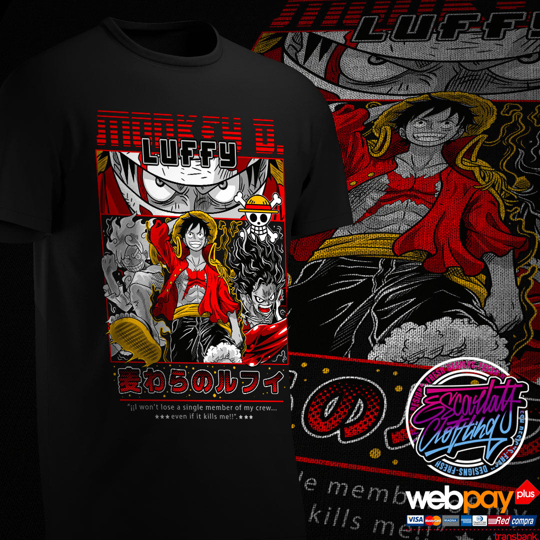 POLERA MOKEY D. LUFFY - ONE PIECE