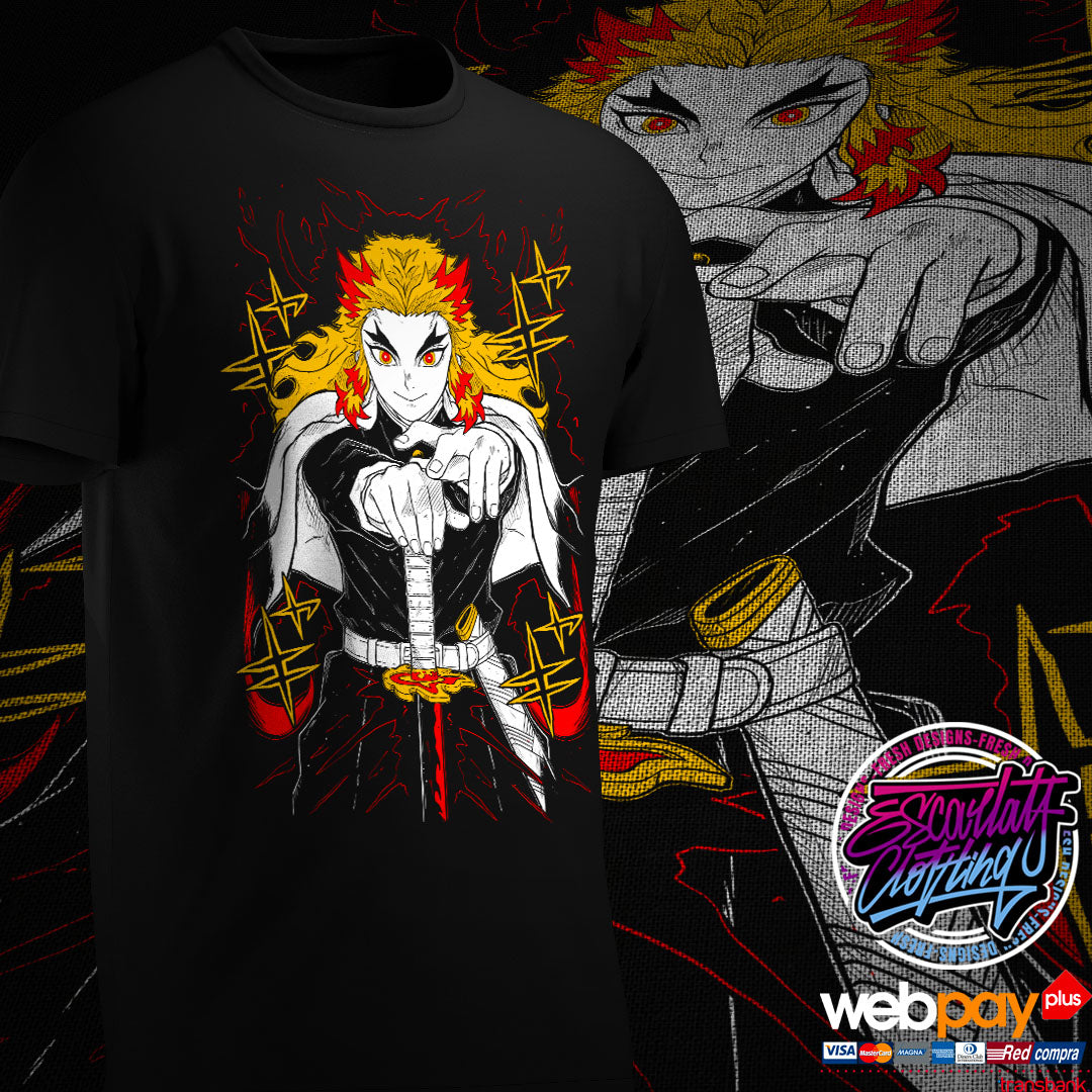 POLERA RENGOKU 1- KIMETSU NO YAIBA