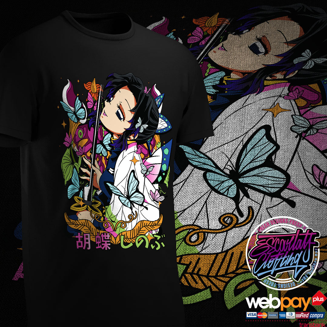 POLERA SHINOBU FULLCOLOR - KIMETSU NO YAIBA