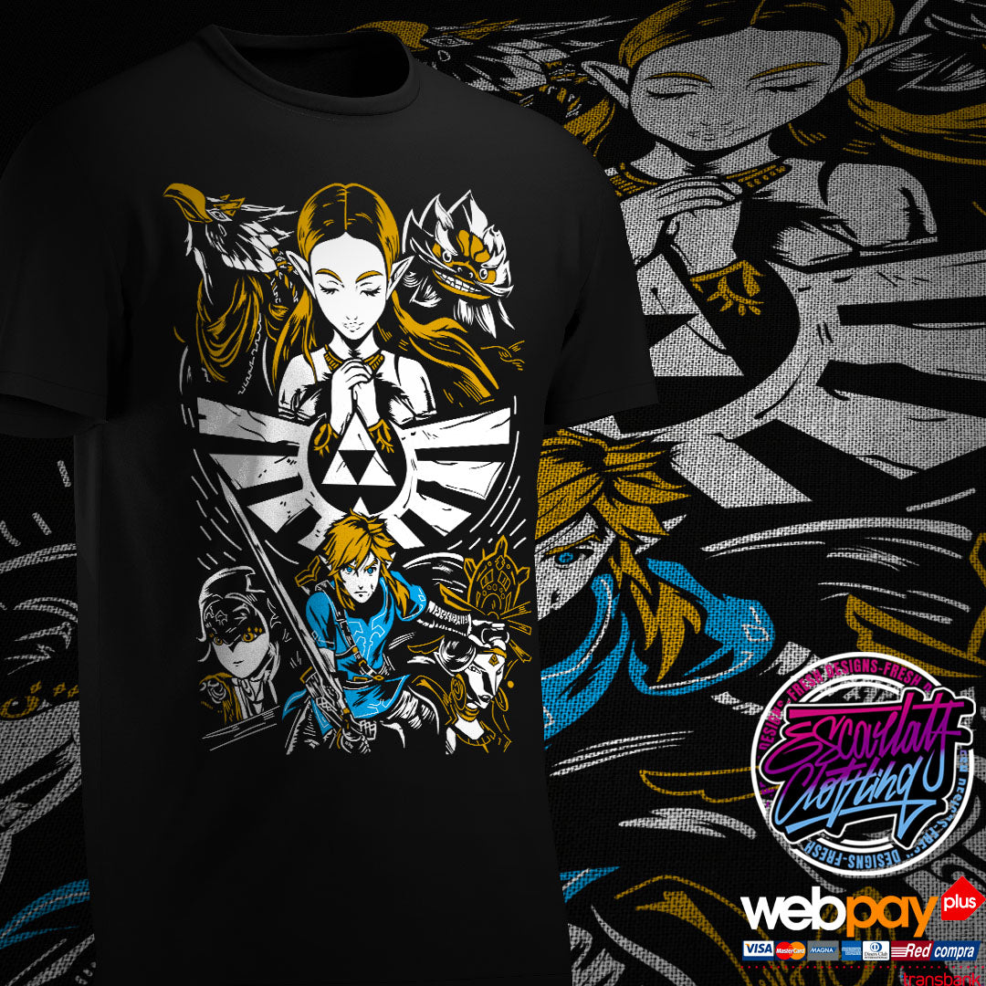 POLERA NEGRA ZELDA