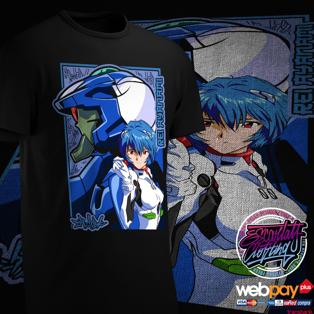 POLERA REI AYANAMI - EVANGELION